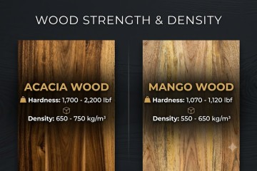 Acacia vs. Mango Wood: Supply Chain Stability, Density, and Moisture Resistance Analyzed